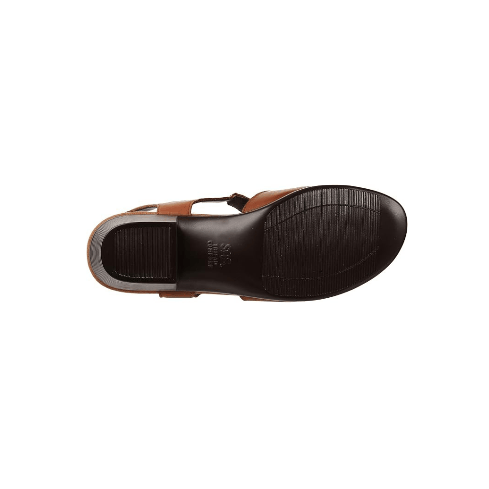 SAS Women’s Sunburst Comfort Dress Sandal – Chestnut 5