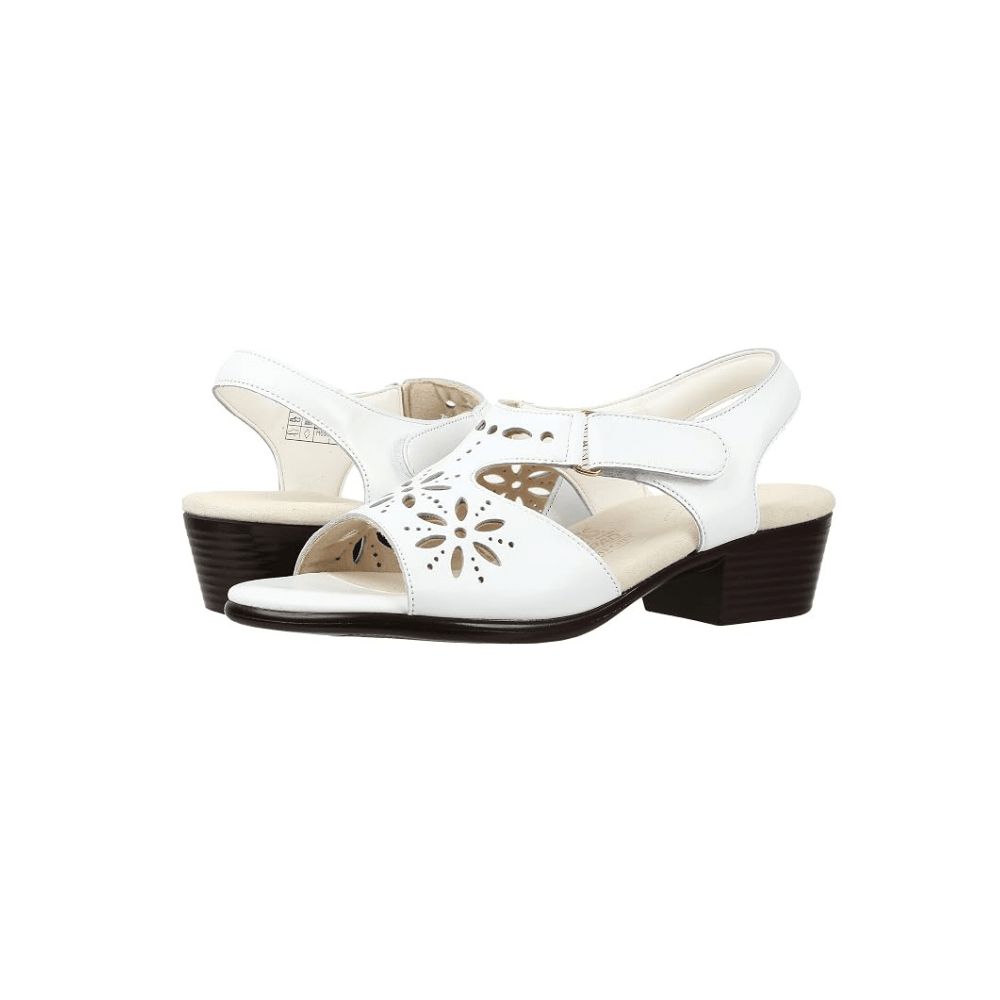 SAS Women’s Sunburst Comfort Dress Sandal – White 4