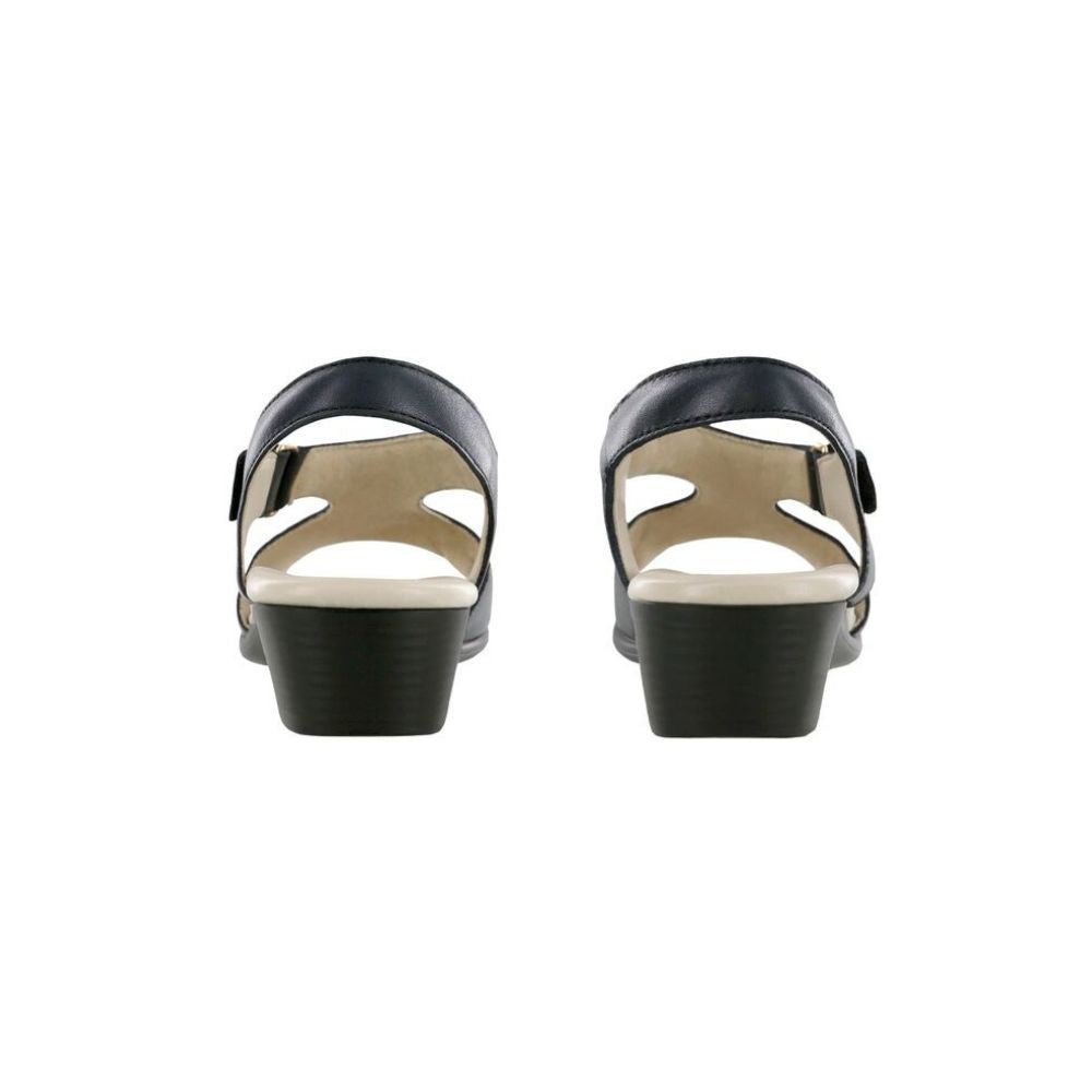 SAS Women's Suntimer Adjustable Leather Sandal - Navy 4