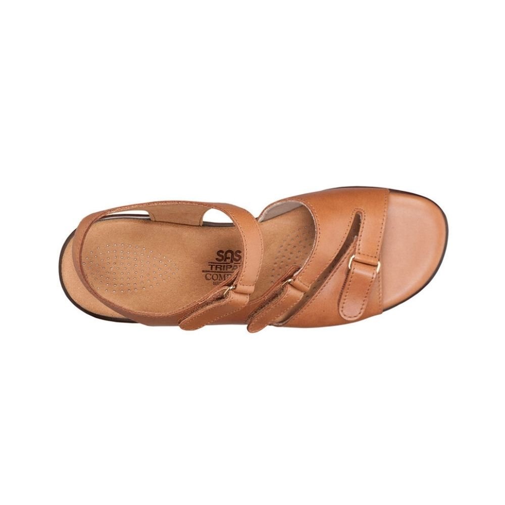 SAS Women’s Tabby Slingback Comfort Sandal – Caramel 5