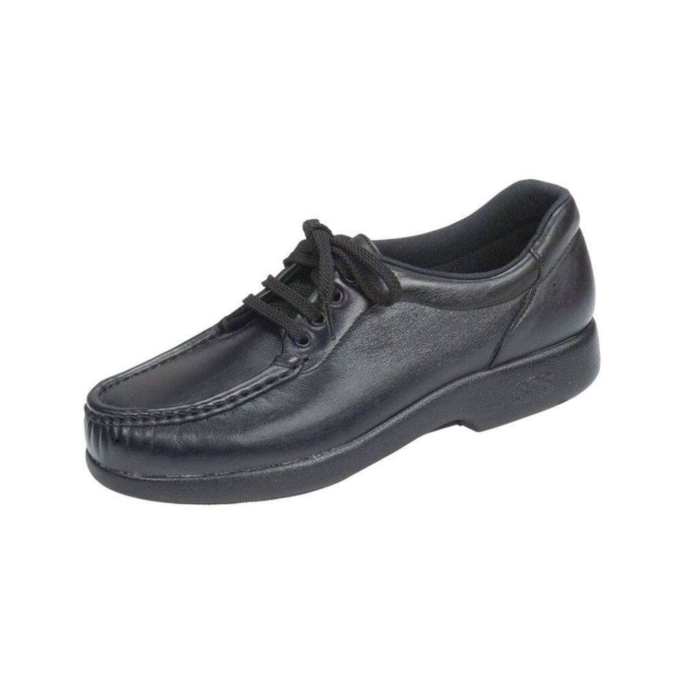 SAS Women’s Take Time Comfort Lace Up Loafer – Black 6