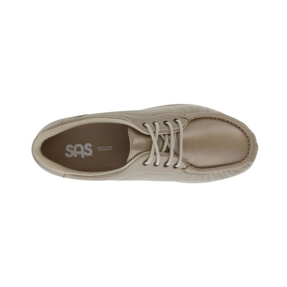 SAS Women’s Take Time Comfort Lace Up Loafer – Champagne 2