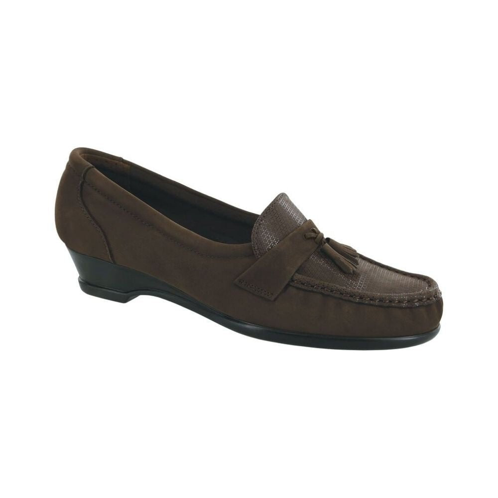 SAS Women’s Taylor Loafer – Brown Turf 1