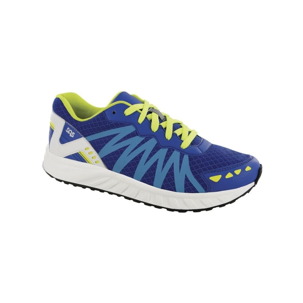 SAS Women’s Tempo Athletic Comfort Sneaker – Blue/Turquoise 1