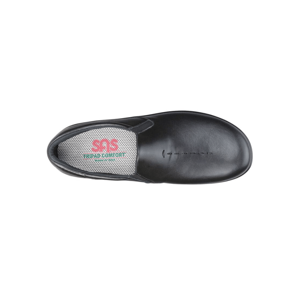 SAS Women's Viva Leather Loafers - Black 7