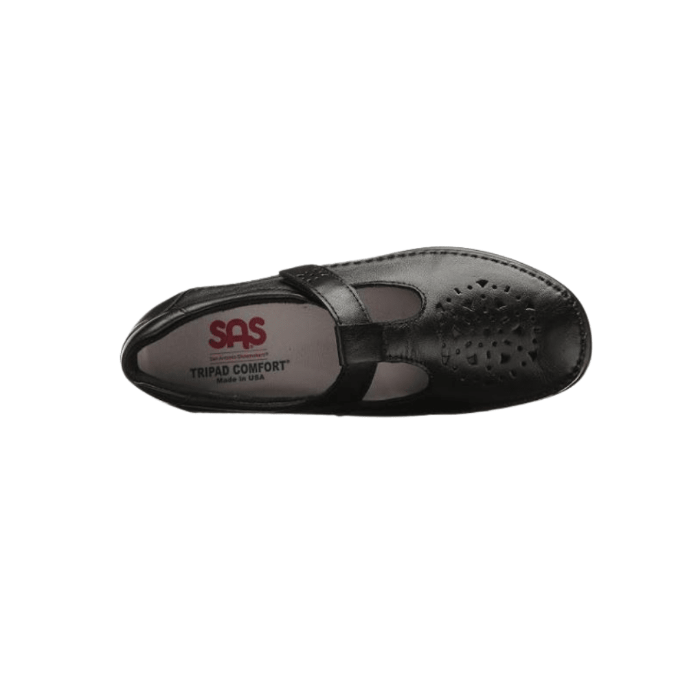 SAS Women’s Willow Leather Comfort Shoe - Black Smooth 7