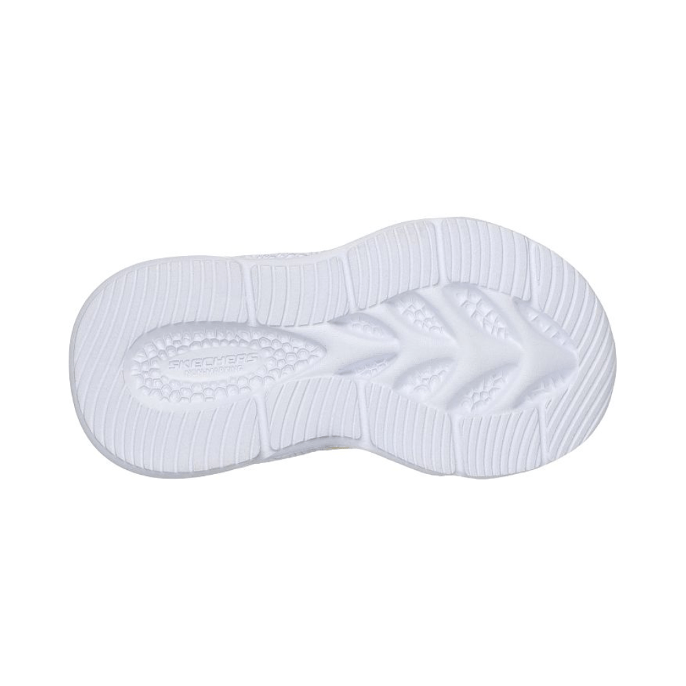 Skechers Meteor Lights Big Kids Navy Orange Running Sneakers 5