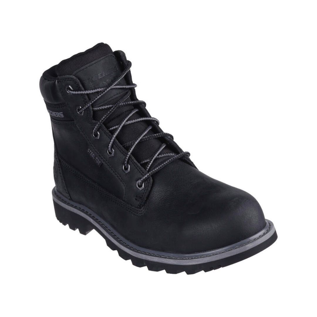 Skechers Longrider Black 200372/BLK Men's Work Boot 2