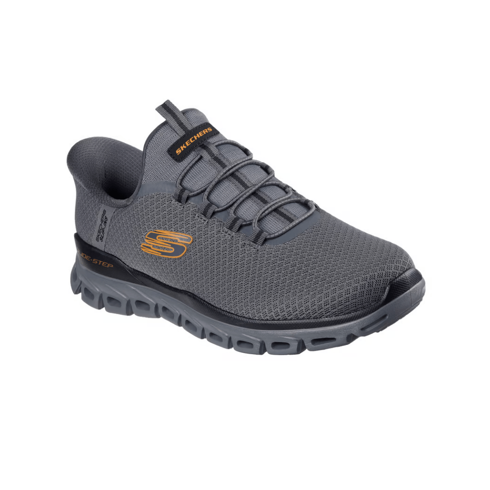 Skechers Men's Glide - Step Noxus Hands Free Slip - in Sneaker, Charcoal 2