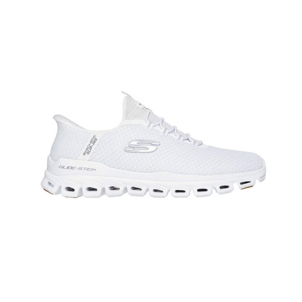 Skechers Men's Glide - Step Noxus Hands Free Slip - in Sneaker, White 1