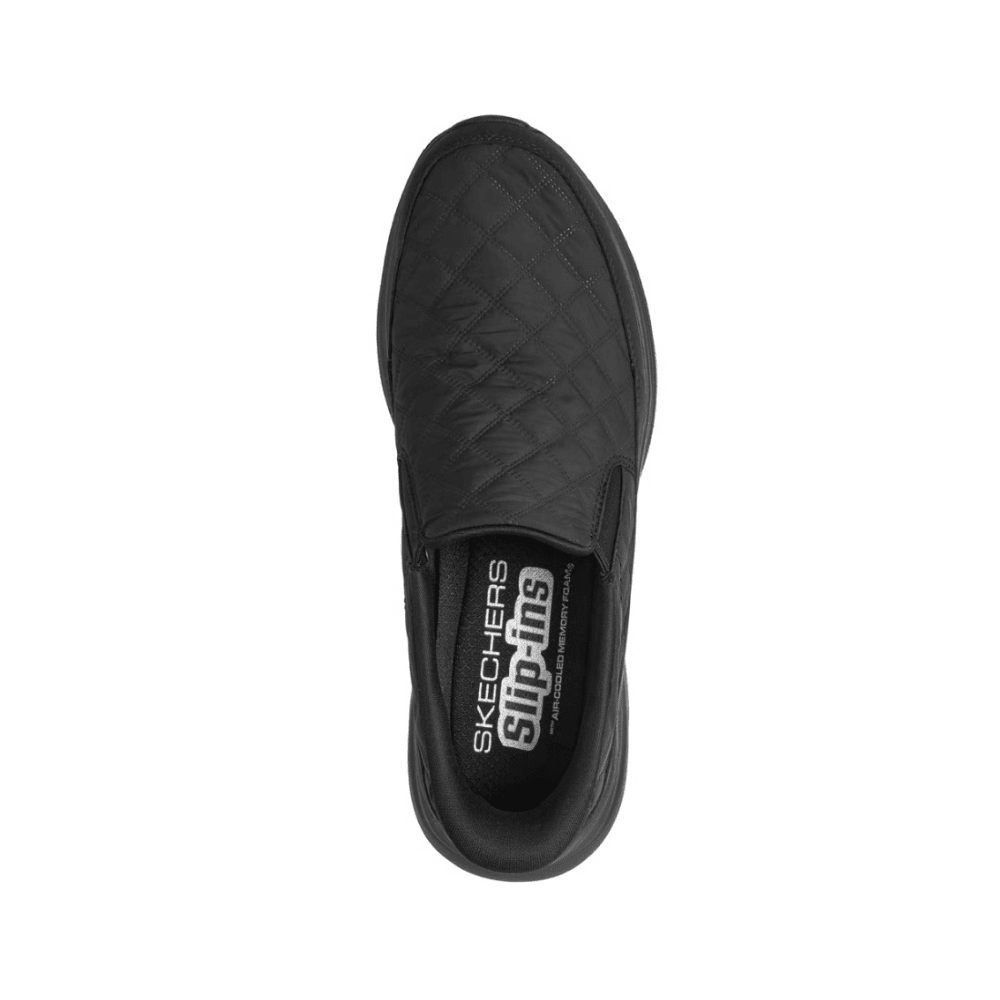 Skechers Men's Hands Free Slip-ins Contour Foam - Cozy Fit Nordain - Black 6