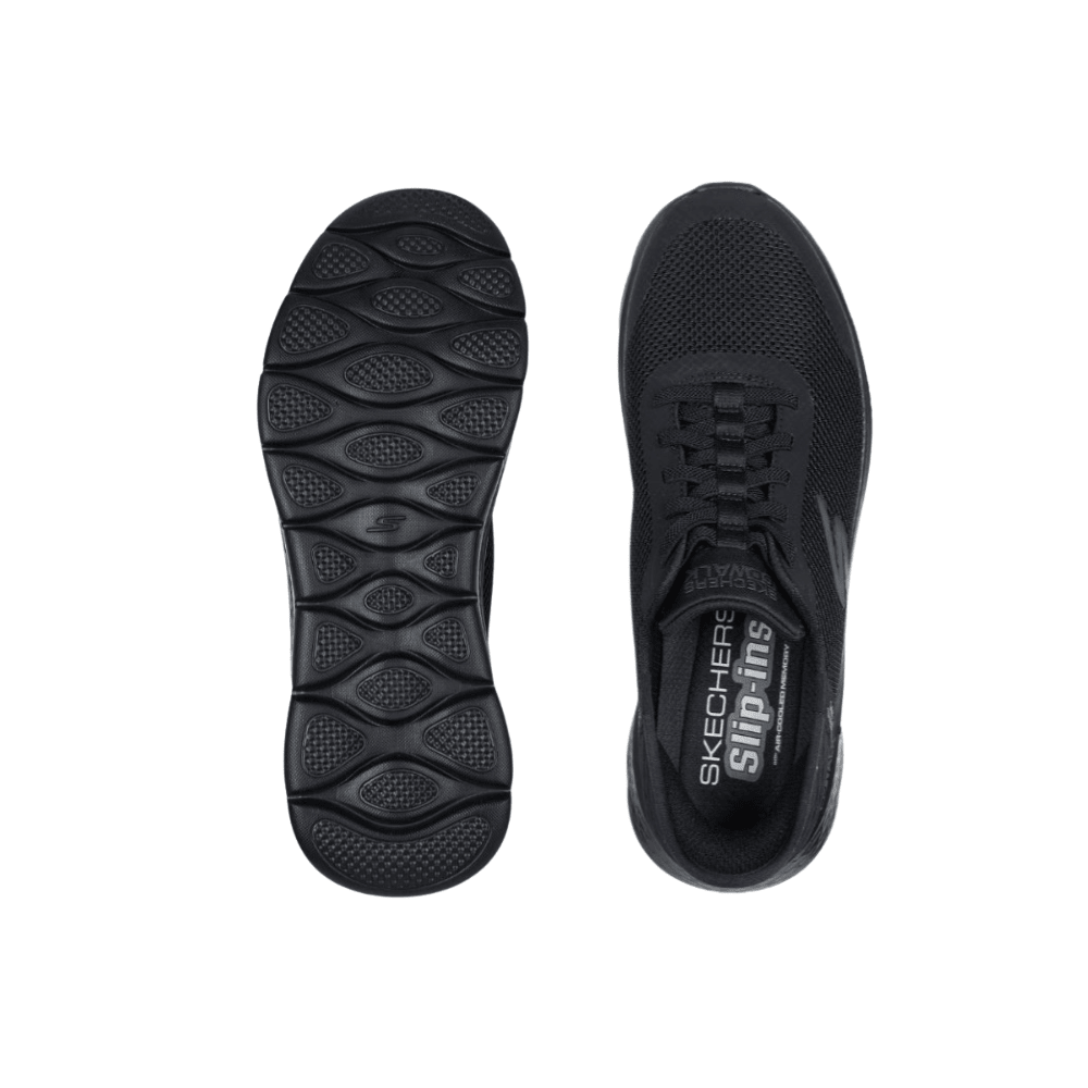 Skechers Men's Hands Free Slip-ins: GO WALK Flex - Hands Up - Black 6