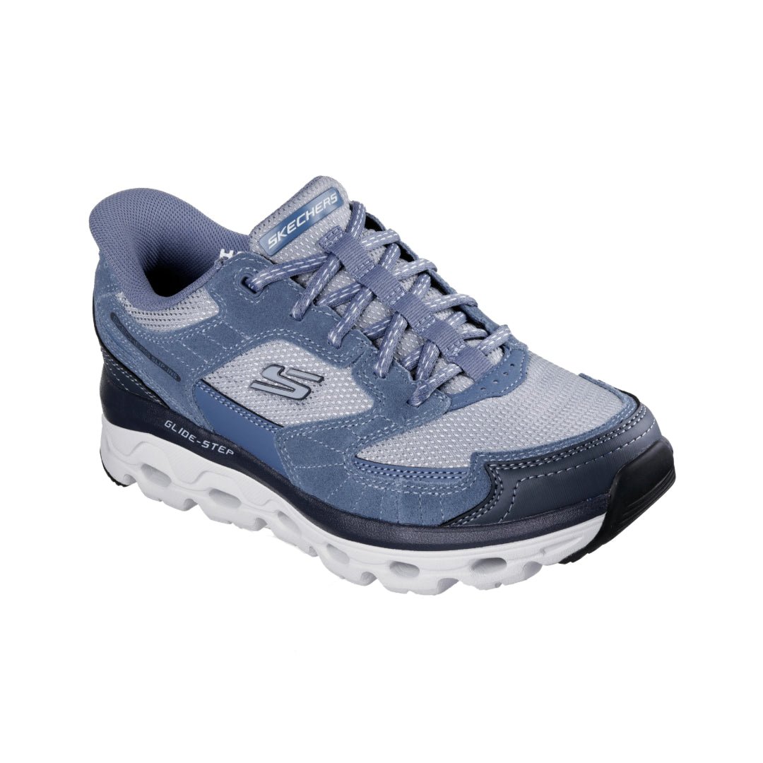 Skechers Men's Slip - Ins: Glide - Step Sole - Carpenter Ridge Light Blue Sneaker 2