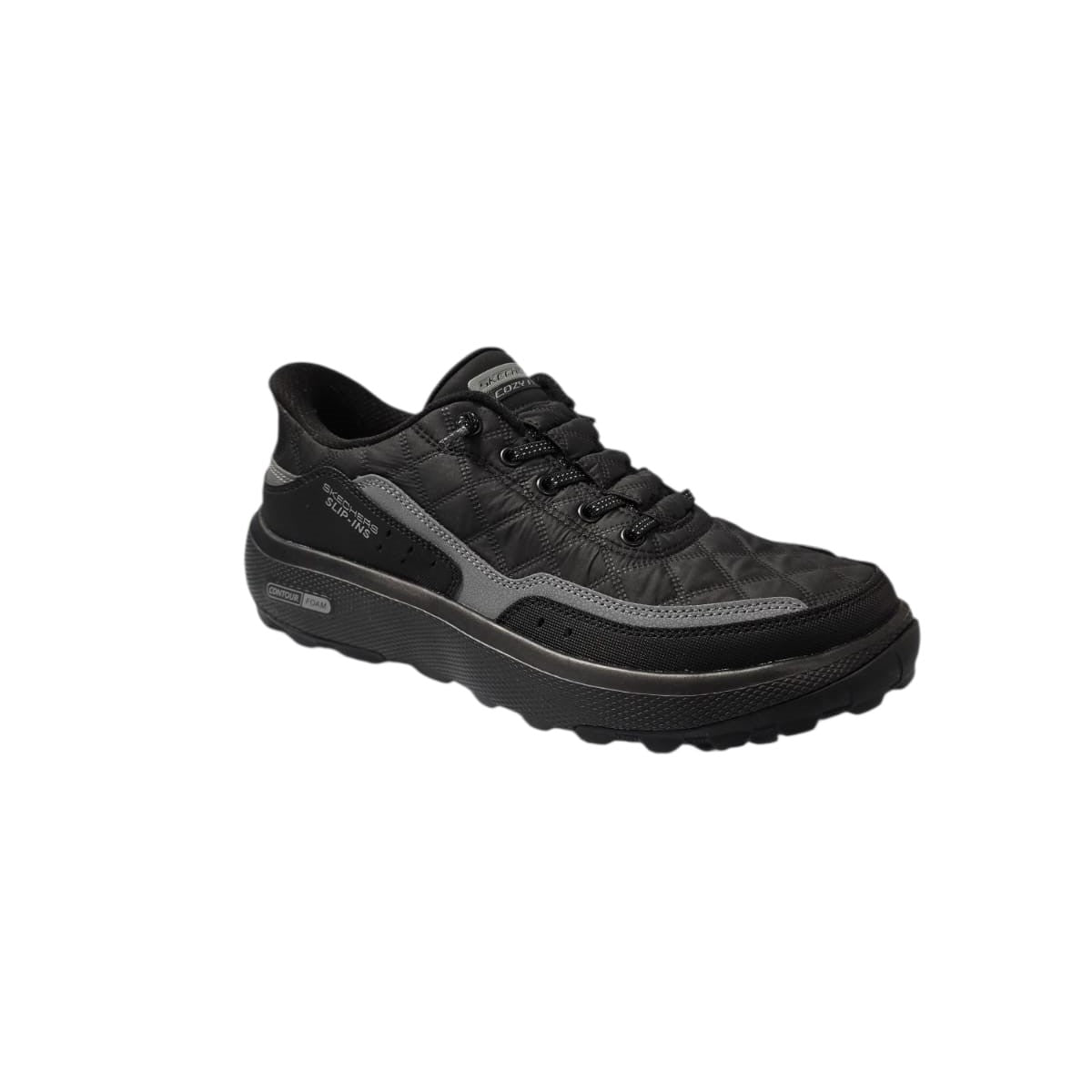 Skechers Men's Slip - ins Relaxed Fit: Urban Explore - Cozy Fit 237664 Black Sneaker 2