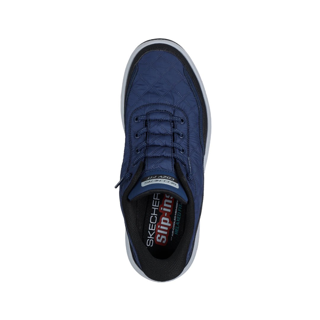 Skechers Men's Slip - ins Relaxed Fit: Urban Explore - Cozy Fit 237664 Navy / Black Sneaker 3