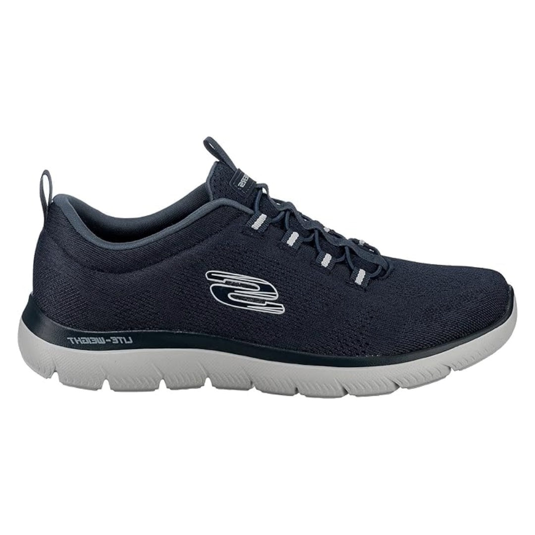 Skechers Men's Summits - Louvin Wide Width Slip - On Sneaker, Navy 232186W 2