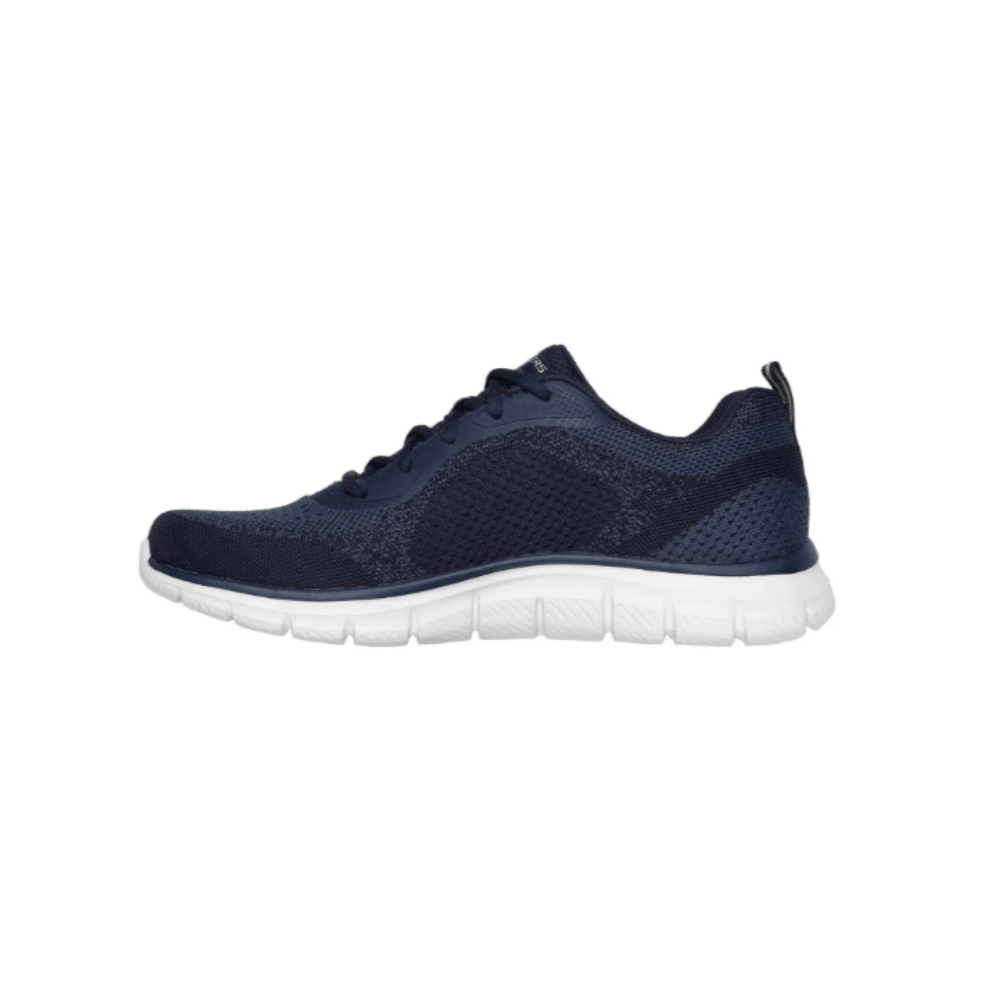 Skechers Men's Track - Glendor Wide - Navy/Lime 5