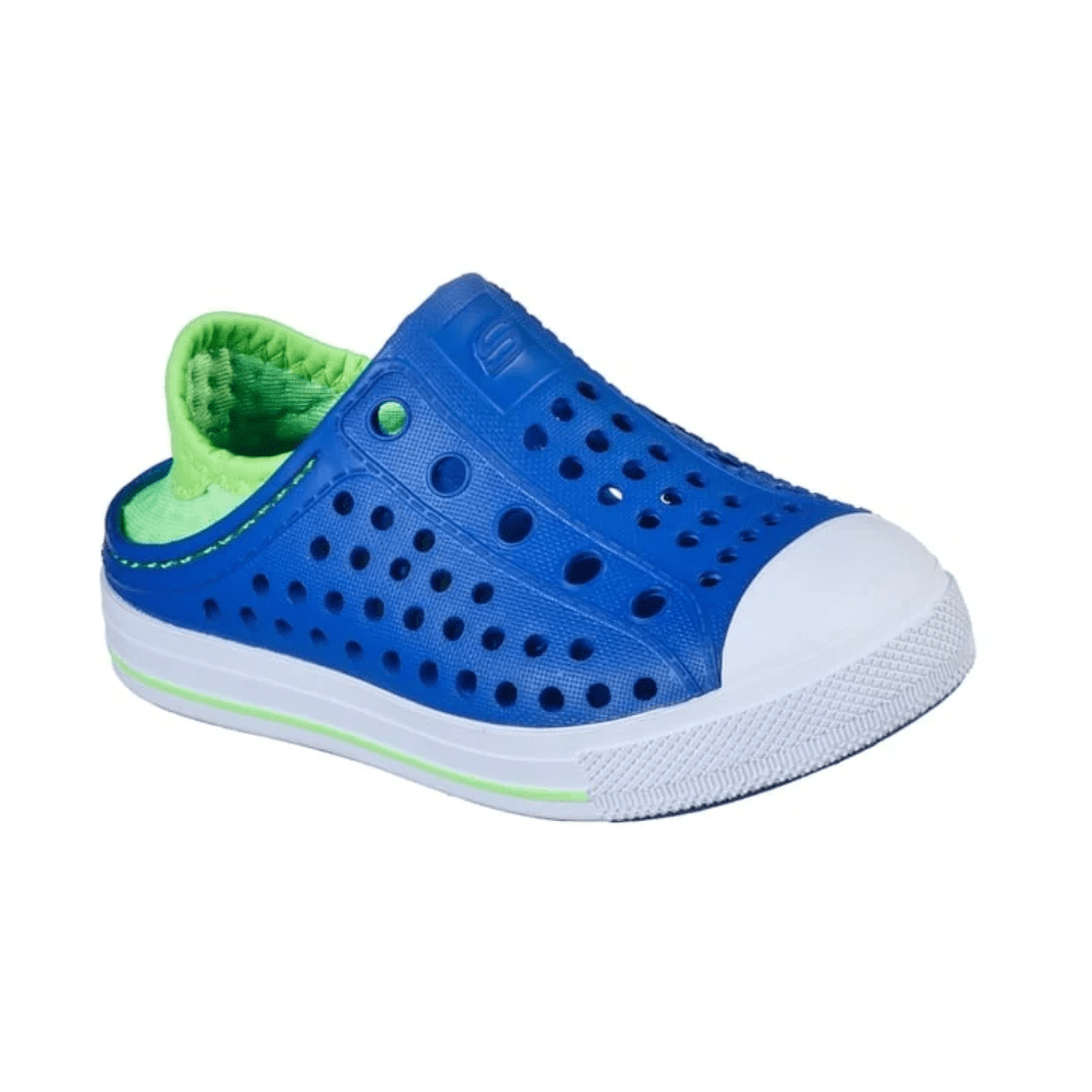 Skechers Toddler Foamies Guzman Steps – Aqua Surge (91995N BLLM) 2