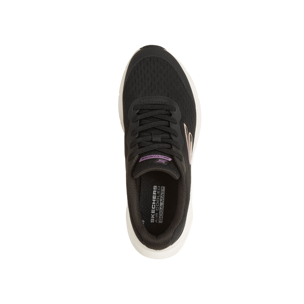 Skechers Women's Glide-Step Vortex - Avalin Sneakers - Black/White 4