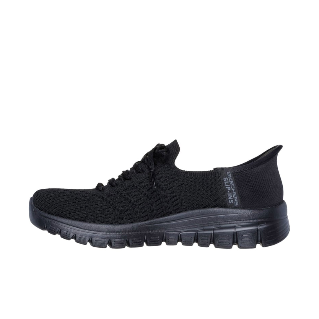Skechers Women's Graceful - First Blush Black 100736 Sneaker 3