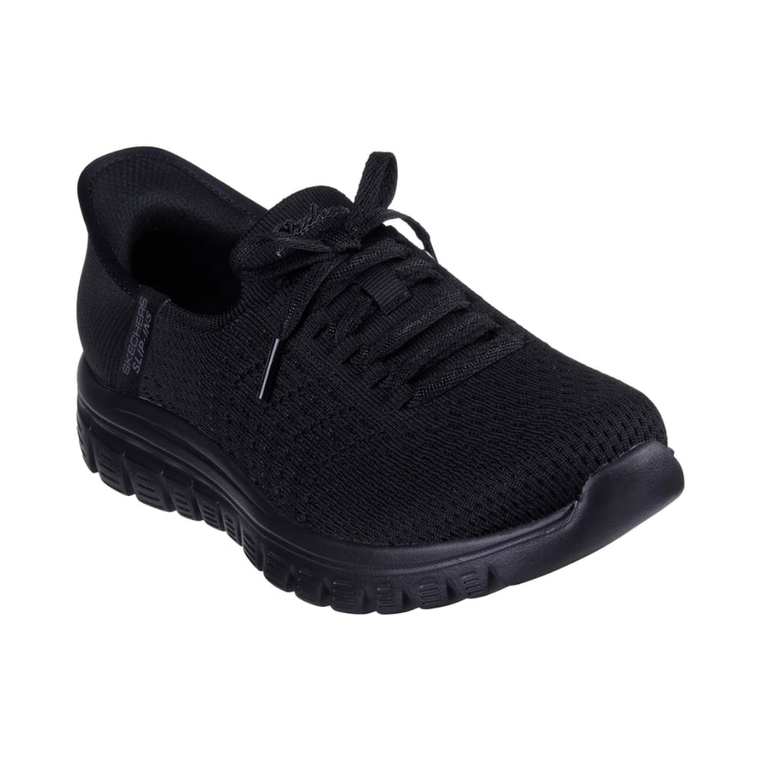 Skechers Women's Graceful - First Blush Black 100736 Sneaker 2