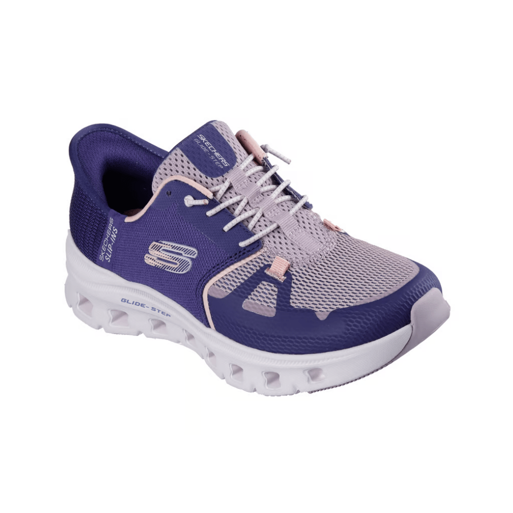 Skechers Women's Hands Free Slip - ins Glide - Step Pro Sneaker, Purple 4
