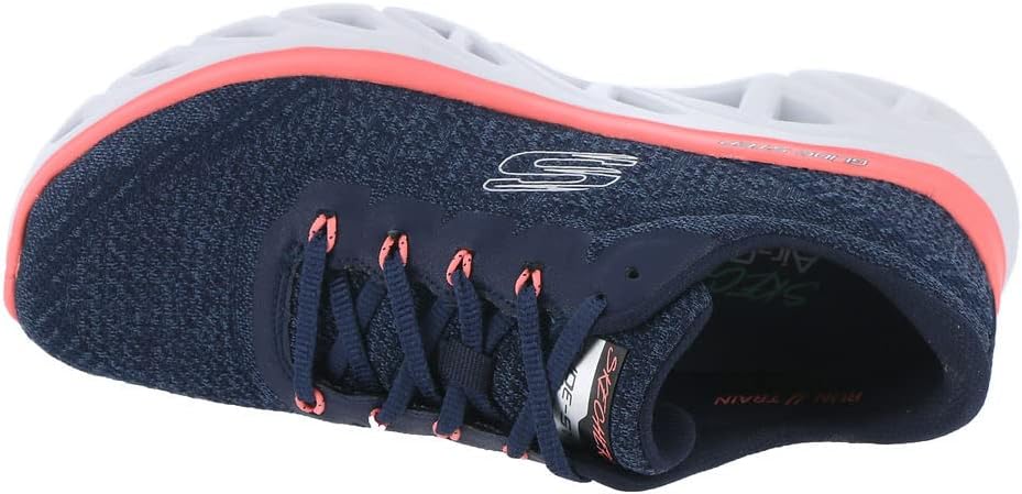 Skechers Women's Sport Glide Step Sport - 149943 Navy Coral Sneaker 3