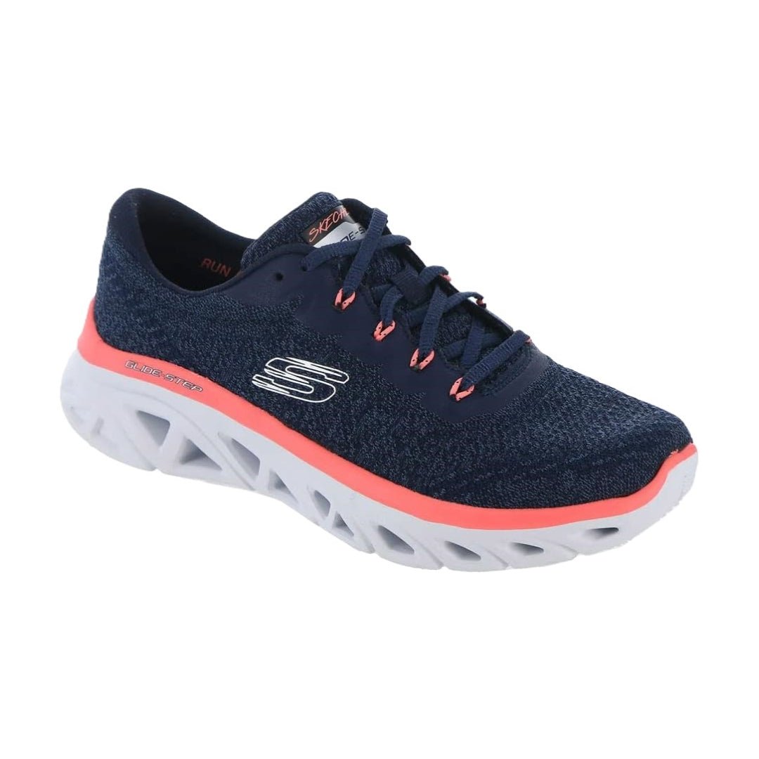 Skechers Women's Sport Glide Step Sport - 149943 Navy Coral Sneaker 1