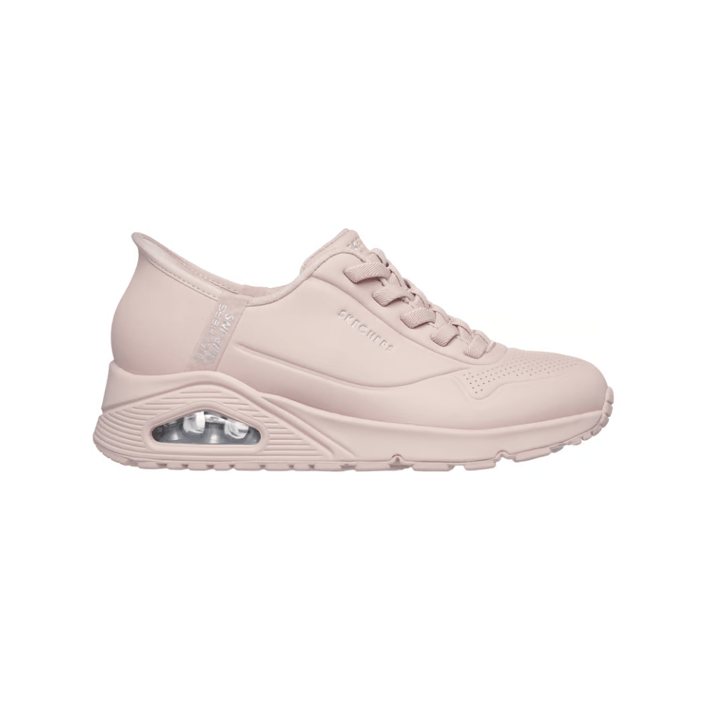 Skechers Women's Uno Easy - Air Wedge Blush Sneakers Comfort Fit 1
