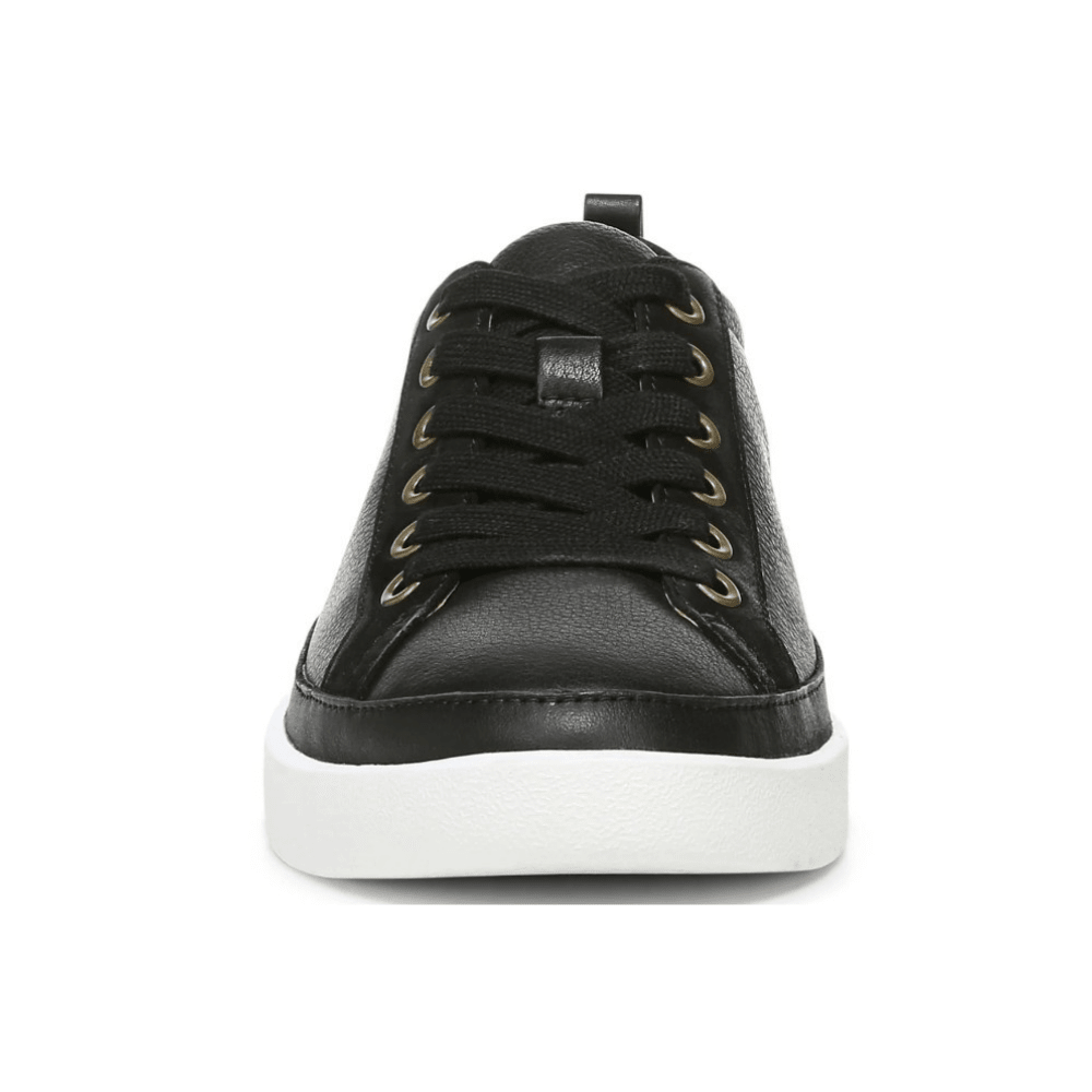 Vionic Winny Women's Black Leather Nubuck Sneakers - Wide 3