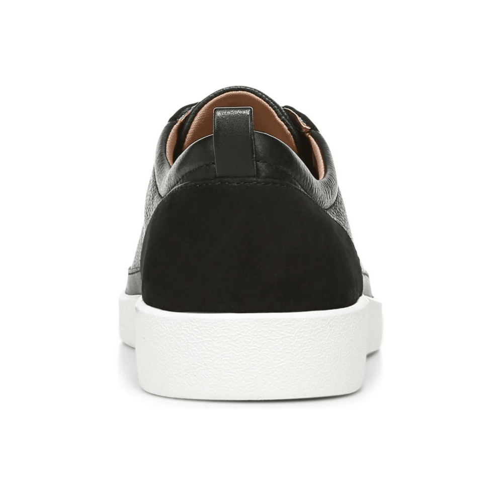 Vionic Winny Women's Black Leather Nubuck Sneakers - Wide 4