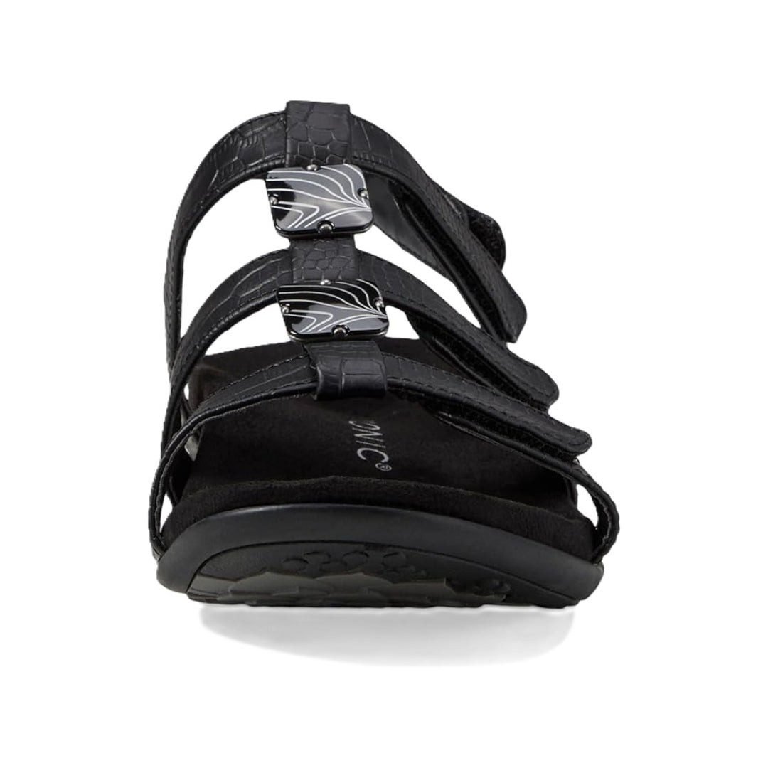 Vionic Women's Amber strappy Black Sandals 2