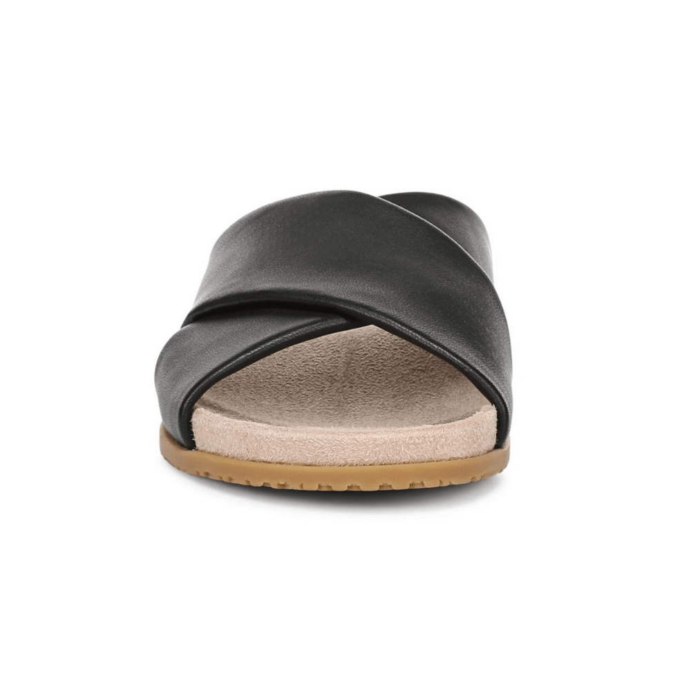 Vionic Women's Etna Orthotic Crossover Slide Sandals 3