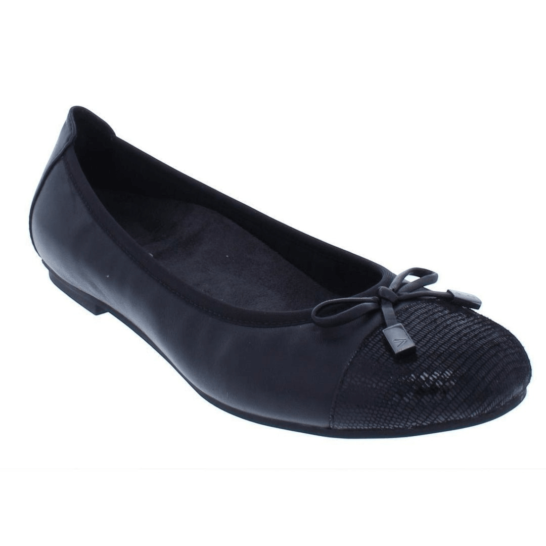 Vionic Women's Spark Minna Ballet Ladies Cap Toe Walking Flats with Concealed Orthotic Arch Support 3