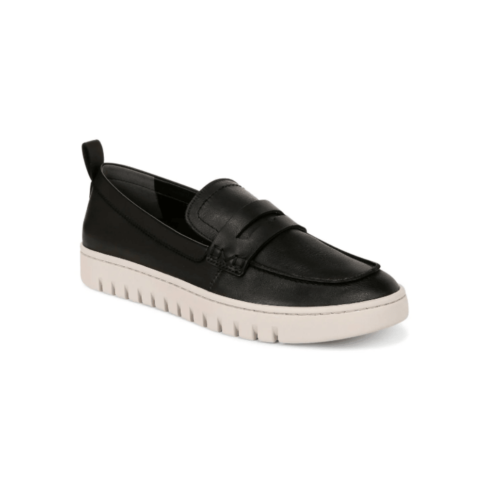 Vionic Women’s Uptown Loafer – Black Leather 1