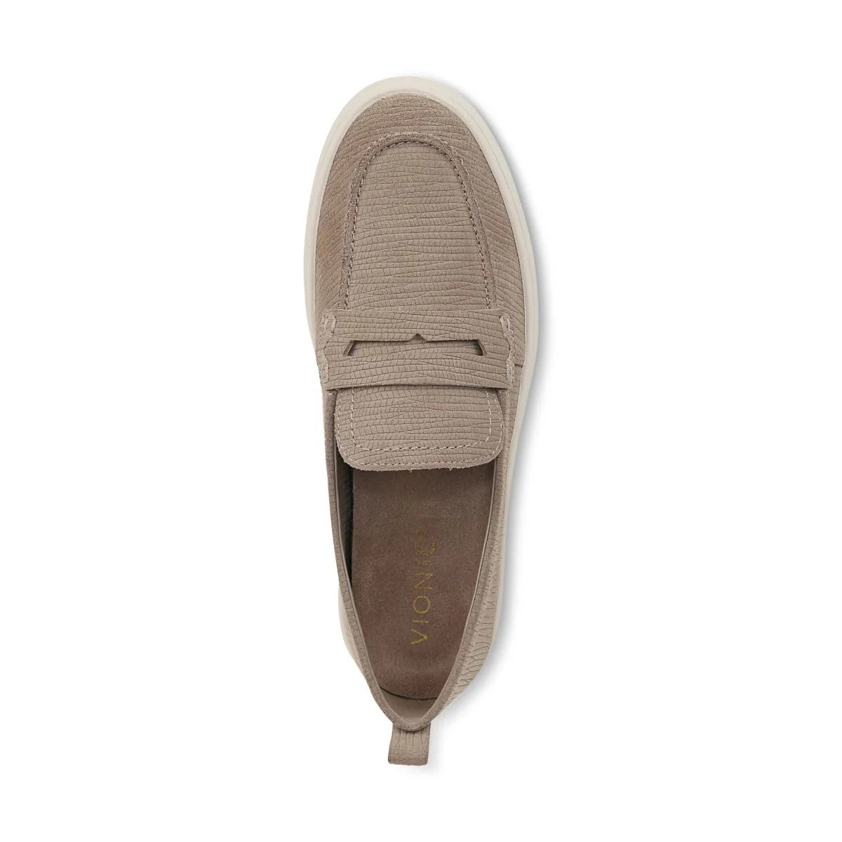 Vionic Women's Uptown Loafer Cobblestone Suede Shoes 7