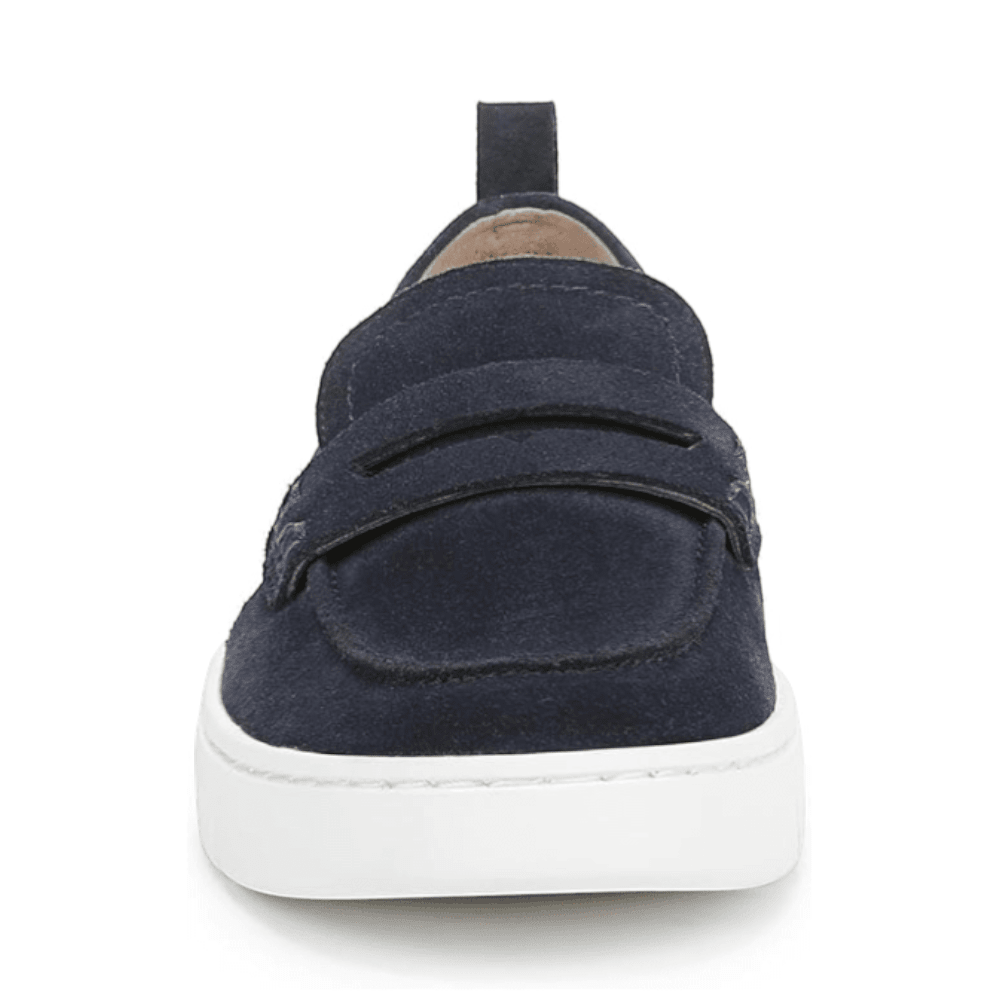 Vionic Women's Uptown Loafer Navy / White Suede Shoes 2