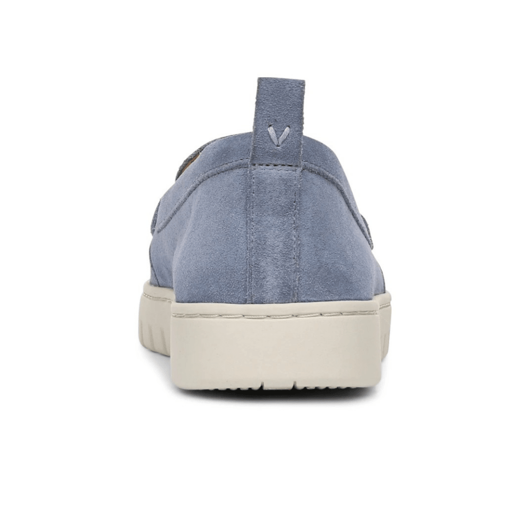 Vionic Women's Uptown Perf Loafer - Pacific Blue Suede 4