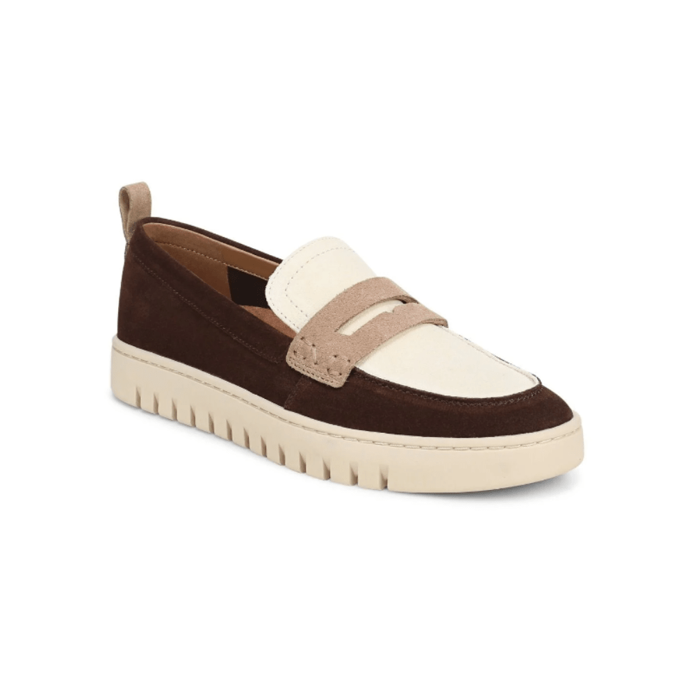 Vionic Women’s Uptown Suede Loafer – Swiss Chocolate 1