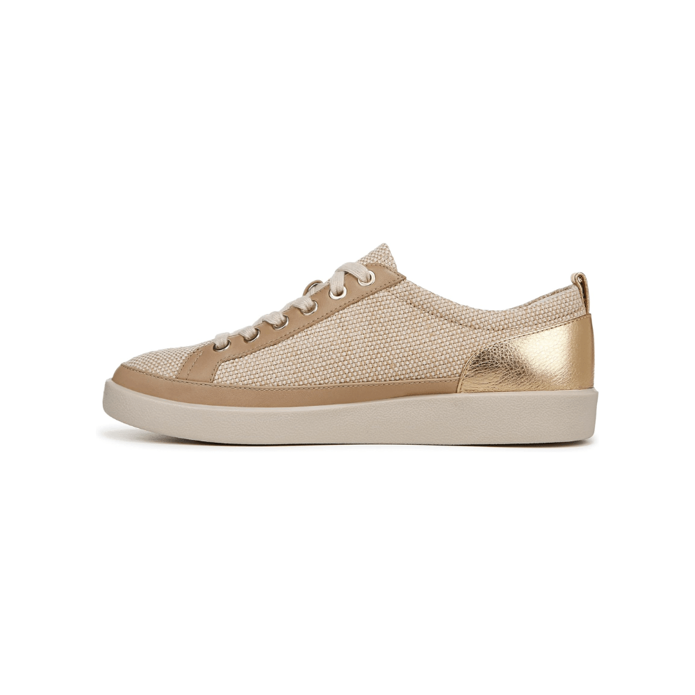 Vionic Women's Winny 2 Sneaker - Linen Canvas Gold 2