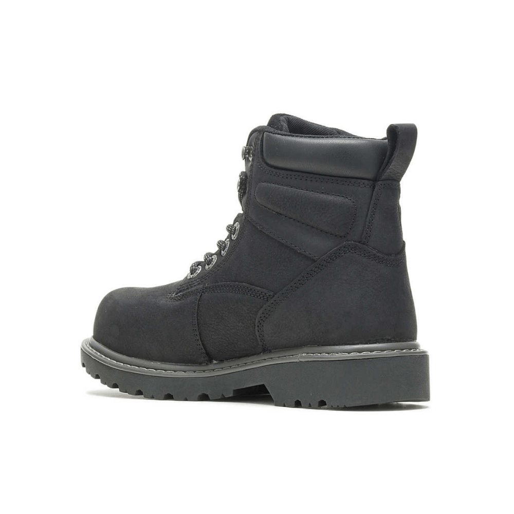 Wolverine Women's Floorhand Black Steel-Toe 6" Waterproof Work Boot W201153 3