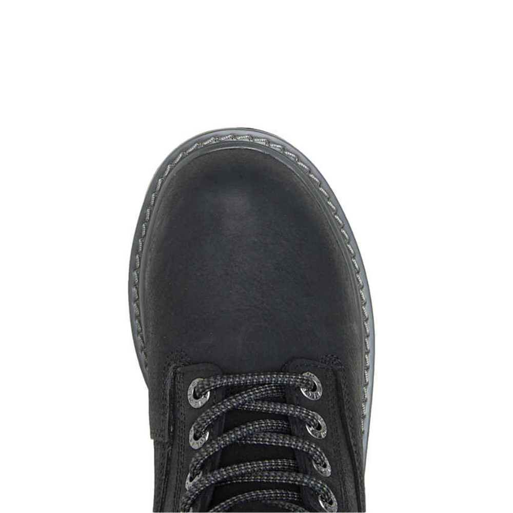 Wolverine Women's Floorhand Black Steel-Toe 6" Waterproof Work Boot W201153 5