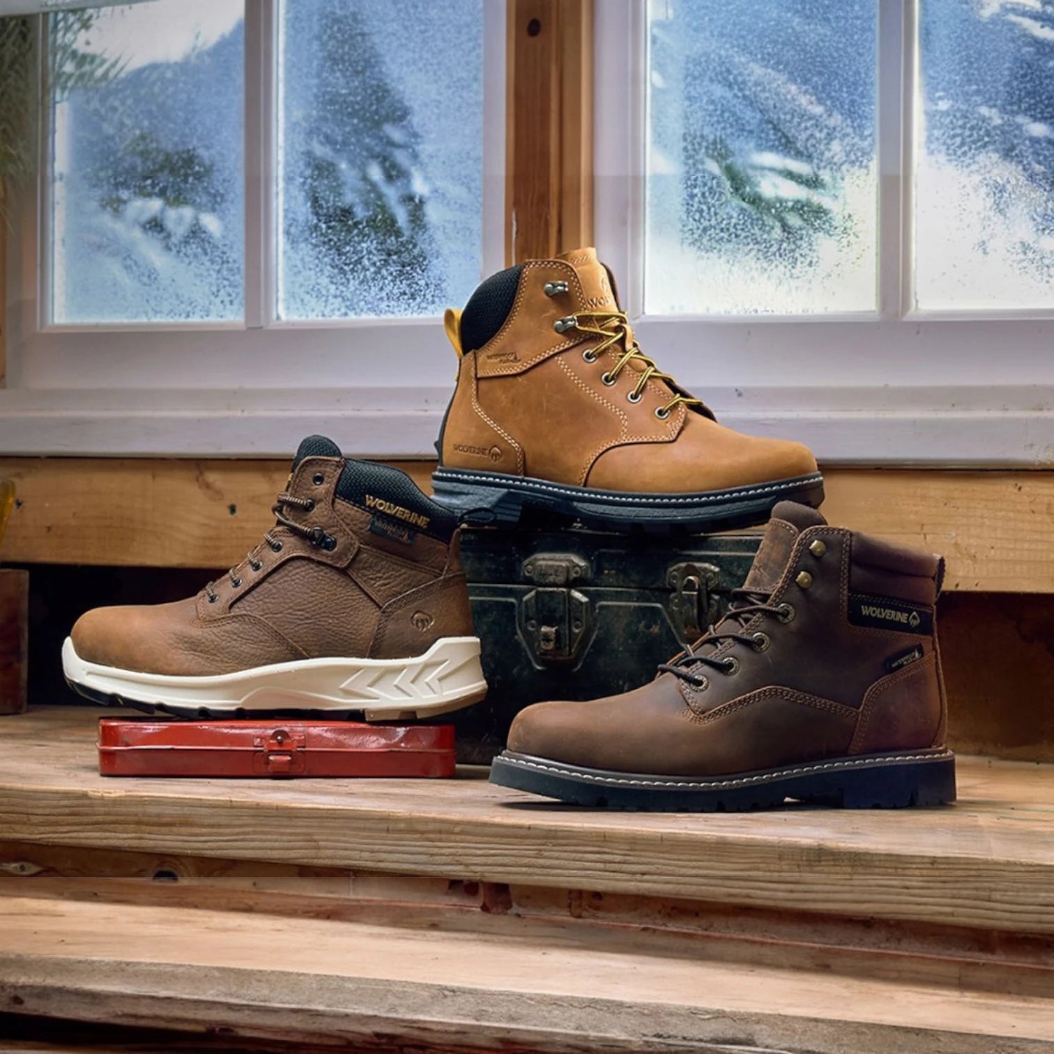 men and women work shoes and boots