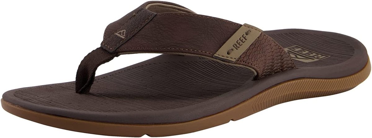 Reef Men's Santa Ana Brown Flip Flop CI4651 Sandals 3