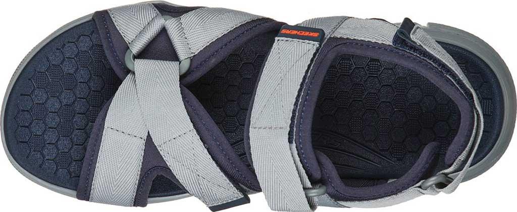 Skechers Men's Charcoal / Black And Navy / Charcoal 237050 Sandal 2