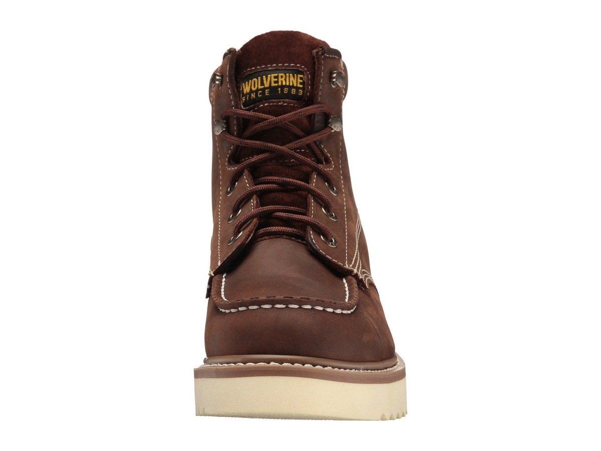 Wolverine Men's Loader 6" Wedge Brown Work Boot W10744 4