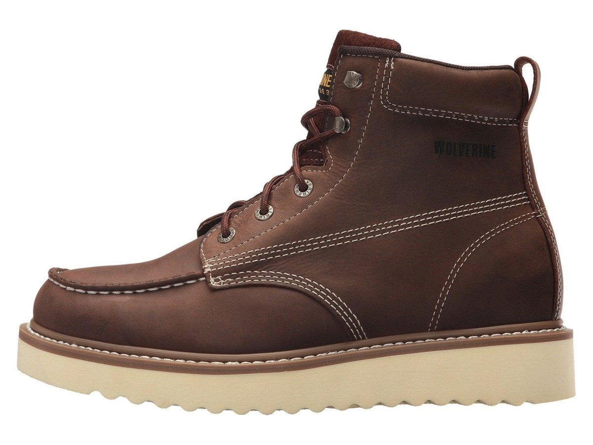 Wolverine Men's Loader 6" Wedge Brown Work Boot W10744 3