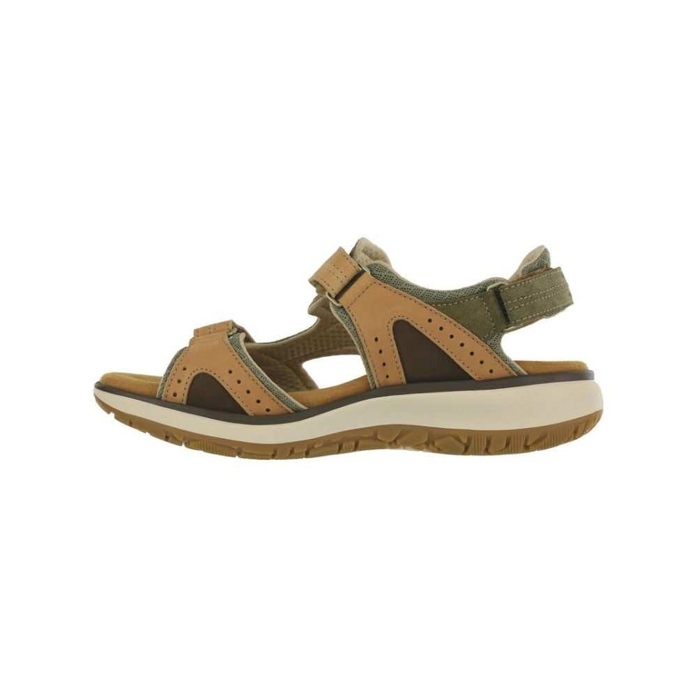 SAS Women’s Embark Outdoor Comfort Adjustable Sandal - Live Oak