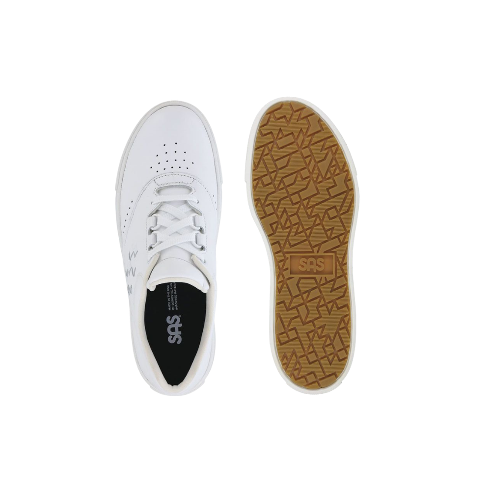 SAS Women's Free Rein 1 Non-Slip Sneaker - Chalk