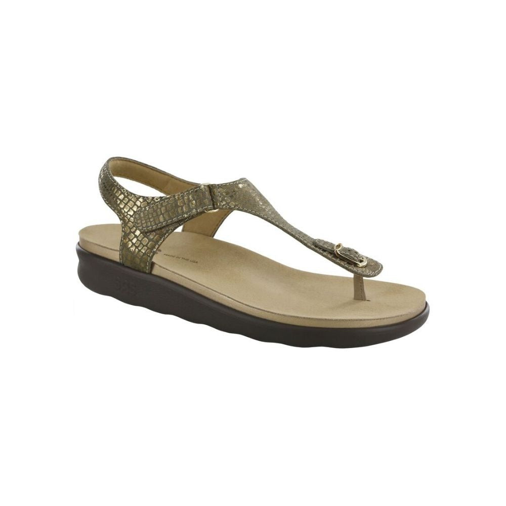 SAS Women’s Marina Sandal - Olive Gold